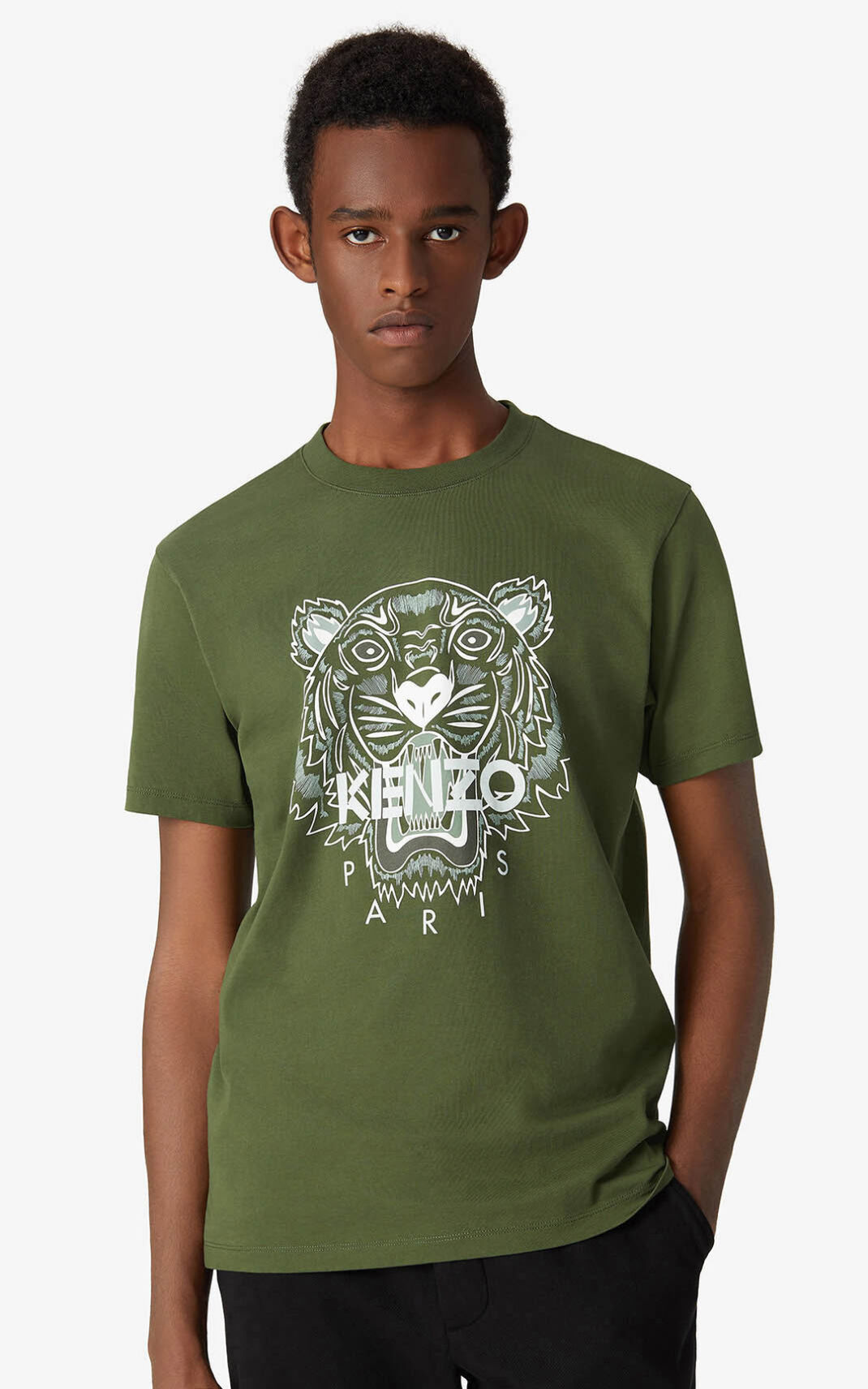 Kenzo Tiger T Shirt Herr | 90723-ZFCT